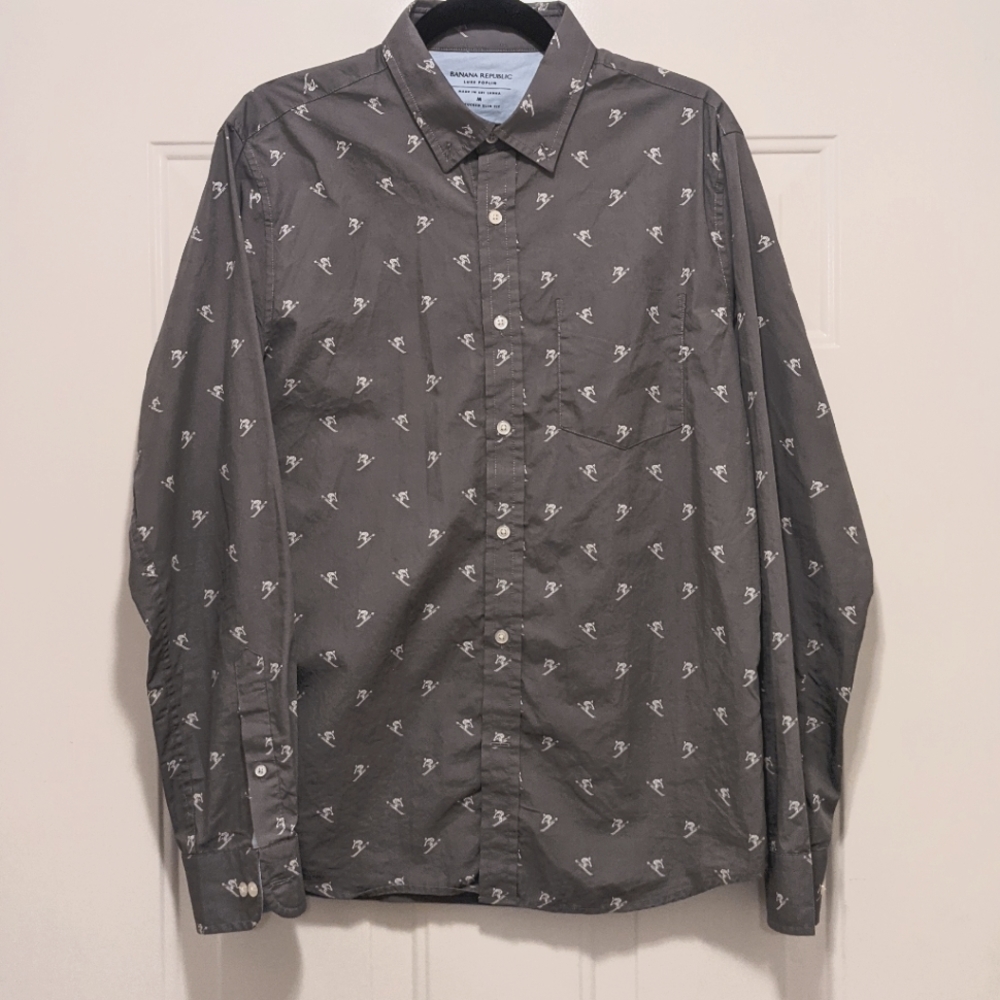 Skier - Banana republic long sleeve shirts